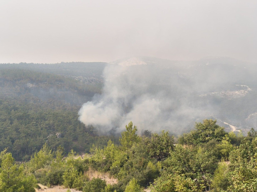 Mersin'in iki ilçesi hala yanıyor: Mahalleler boşaltıldı - Resim: 7