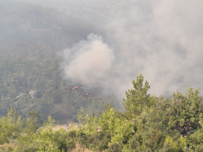 Mersin'in iki ilçesi hala yanıyor: Mahalleler boşaltıldı - Resim: 9