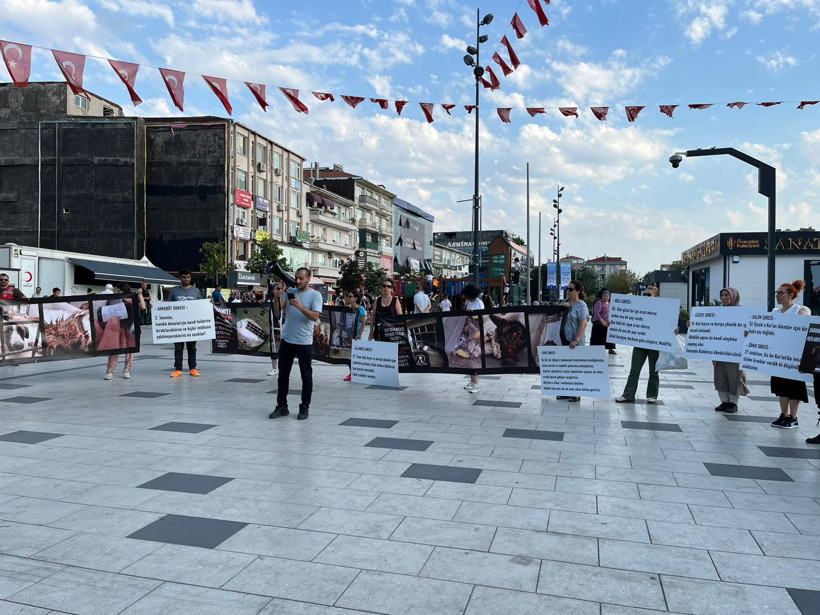 Hayvanlar için 300 gündür nöbetteler: Zulme 'normal' diyemeyiz - Resim : 4