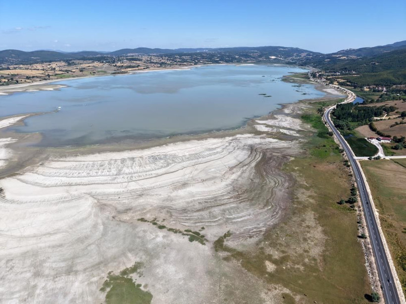 Su metrelerce çekildi: Bir zamanlar balıklar yüzüyordu, şimdi inekler otluyor - Resim: 5