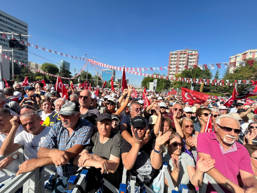 Ankara, CHP mitingine akıyor: Gençlere polis müdahalesi - Resim: 5