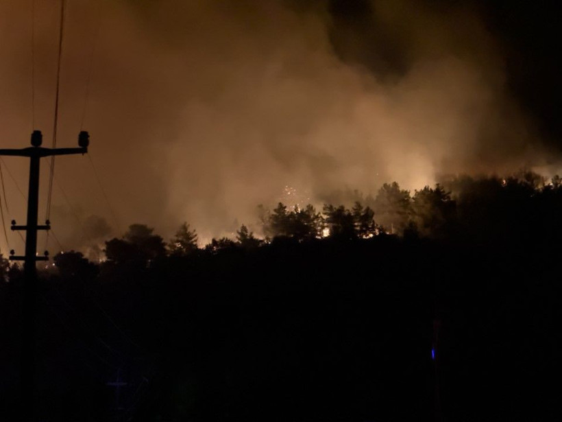 Alanya'da yangın yerleşim yerlerine ulaştı - Resim: 8
