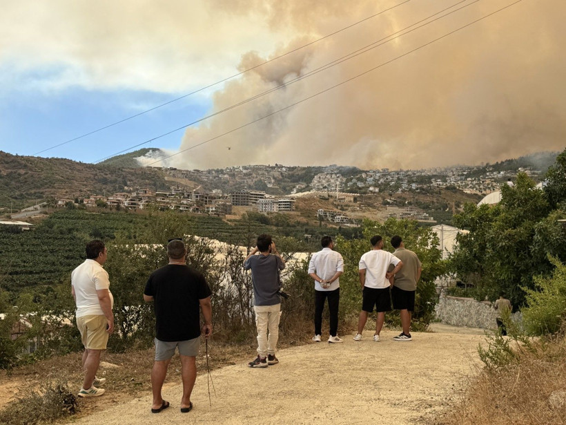 Alanya'da yangın yerleşim yerlerine ulaştı - Resim: 40
