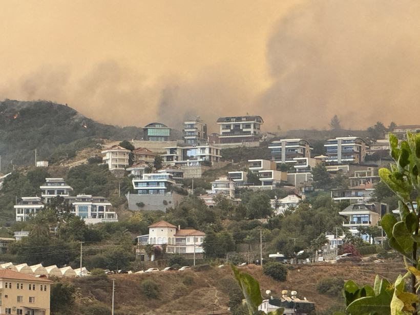 Alanya'da yangın yerleşim yerlerine ulaştı - Resim: 38