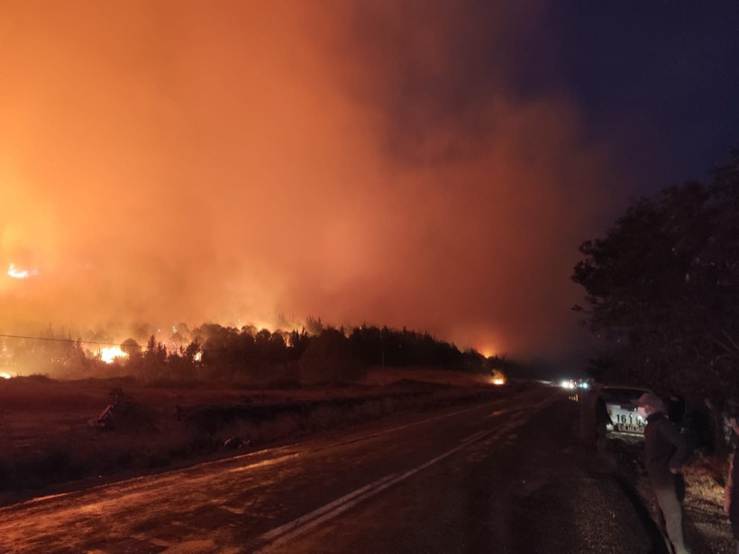 Bursa'daki orman yangını saatler sonra kontrol altına alındı - Resim: 1