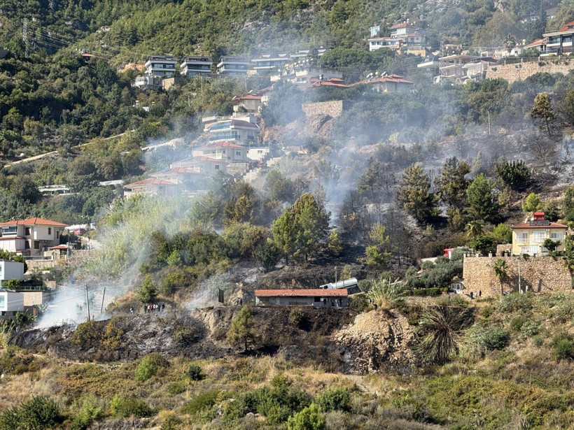 Alevler villalara dayandı - Resim: 5