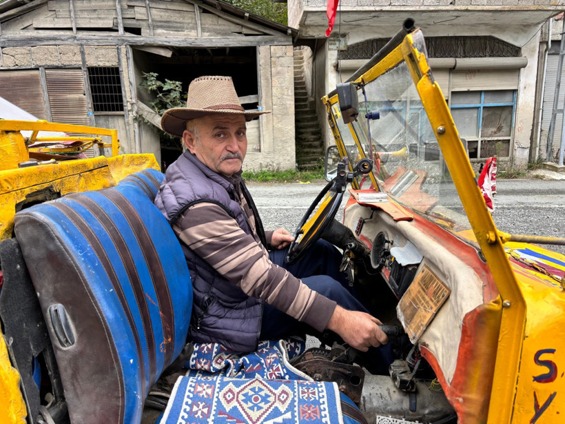 Karadeniz usulü cabrio: Hayalini kurduğu üstü açılır arabayı kendisi yaptı - Resim : 3