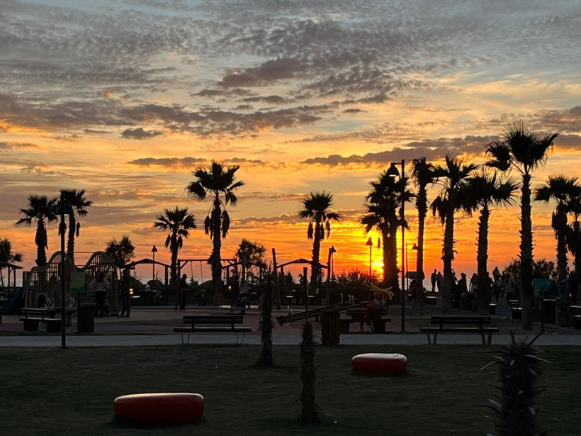 Gün batımı görsel şölene dönüştü - Resim: 1