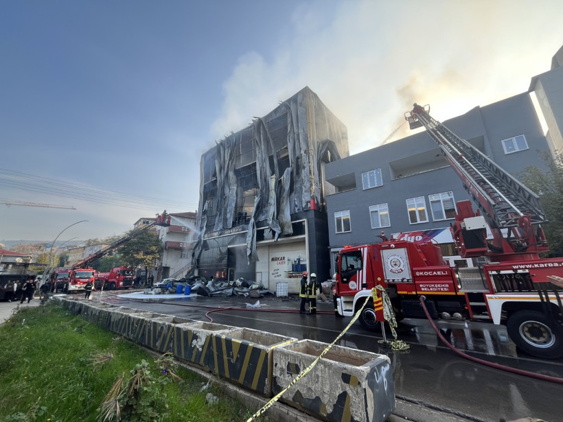 Kocaeli'de yangın faciası: 6 ölü - Resim : 1