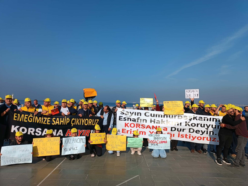 Taksiciler kontak kapattı: Korsanlar ekmeğimizi tehdit ediyor - Resim : 2