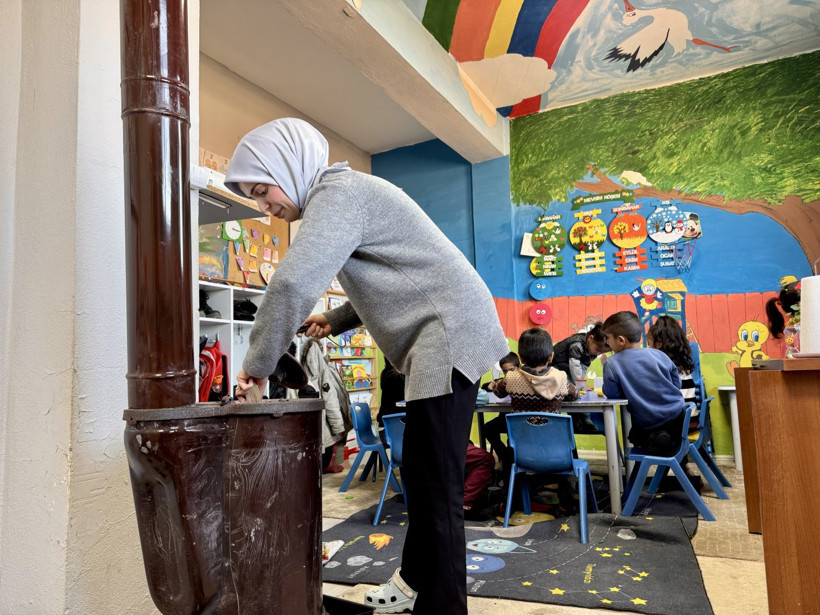 Ağrı’da dört kadın öğretmenin büyük mücadelesi: Köy okulu onlarla ayakta - Resim : 2