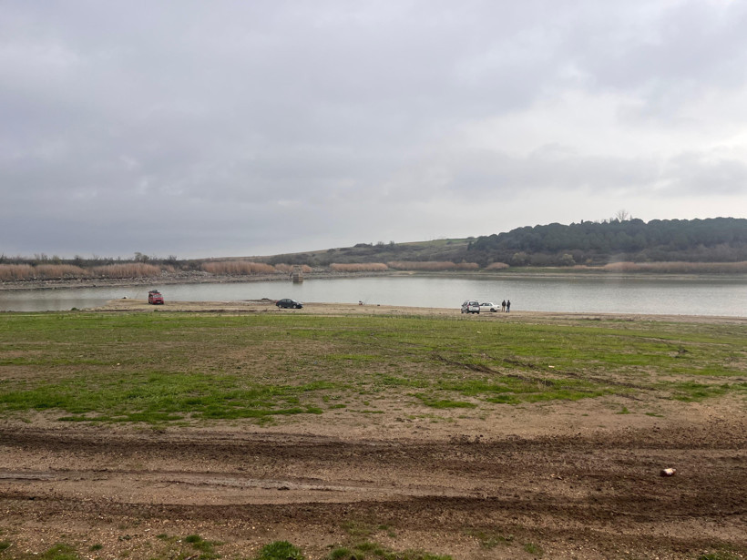 Kuraklık Hayrabolu Göleti'ni vurdu: Su seviyesi kritik seviyeye düştü - Resim : 1