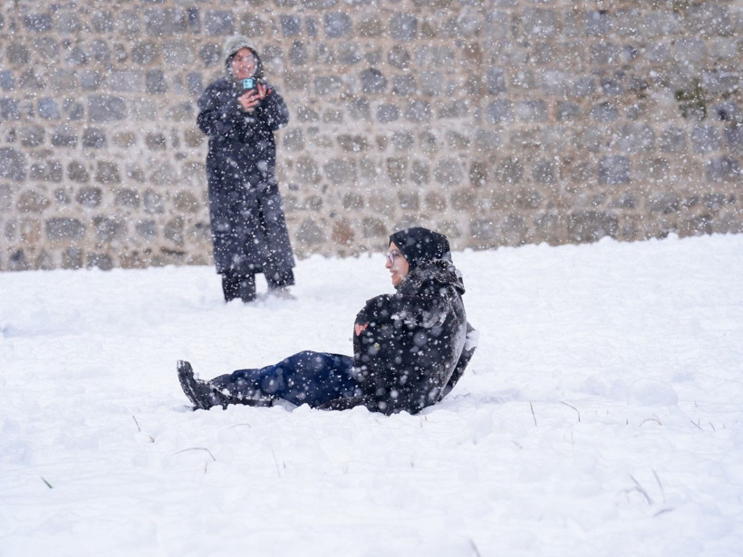 Kar yağdı, bin yıllık tarih beyaza büründü - Resim: 18