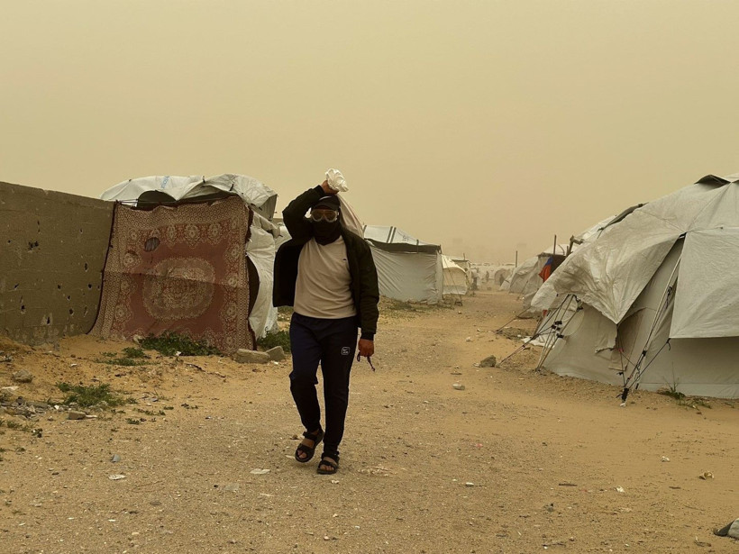 Savaşın ortasında bir de kum fırtınası vurdu - Resim: 8