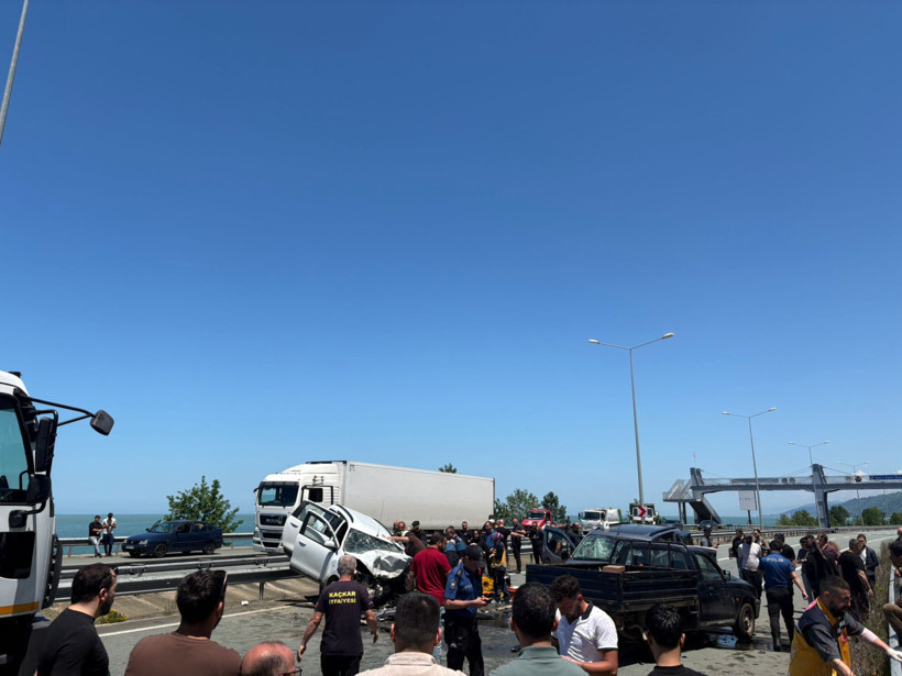 Rize'de katliam gibi kaza! Ölü ve yaralılar var - Resim : 3