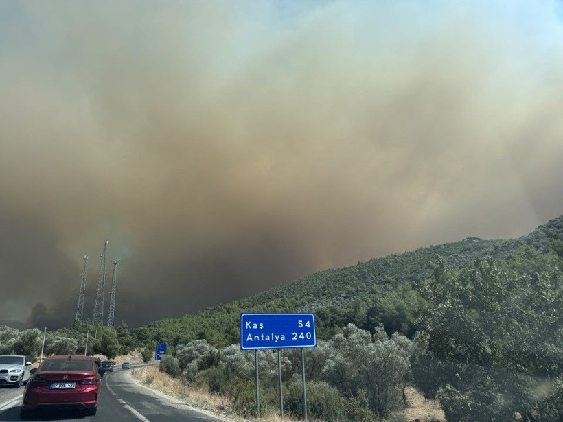 Muğla'da başlayan yangın Antalya'da ormana sıçradı - Resim: 13