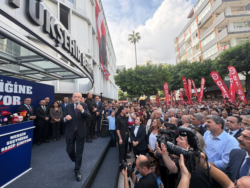 Kılı&ccedil;daroğlu g&ouml;zaltındaki başkanlar i&ccedil;in Mersin'e gitti - Resim : 1