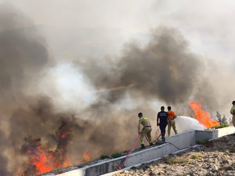 Bir orman yangını da Hatay'da - Resim: 1