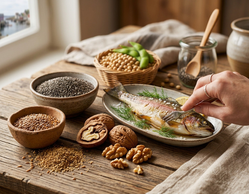 Balıktan daha fazla Omega 3 olan 4 yiyecek - Resim : 1
