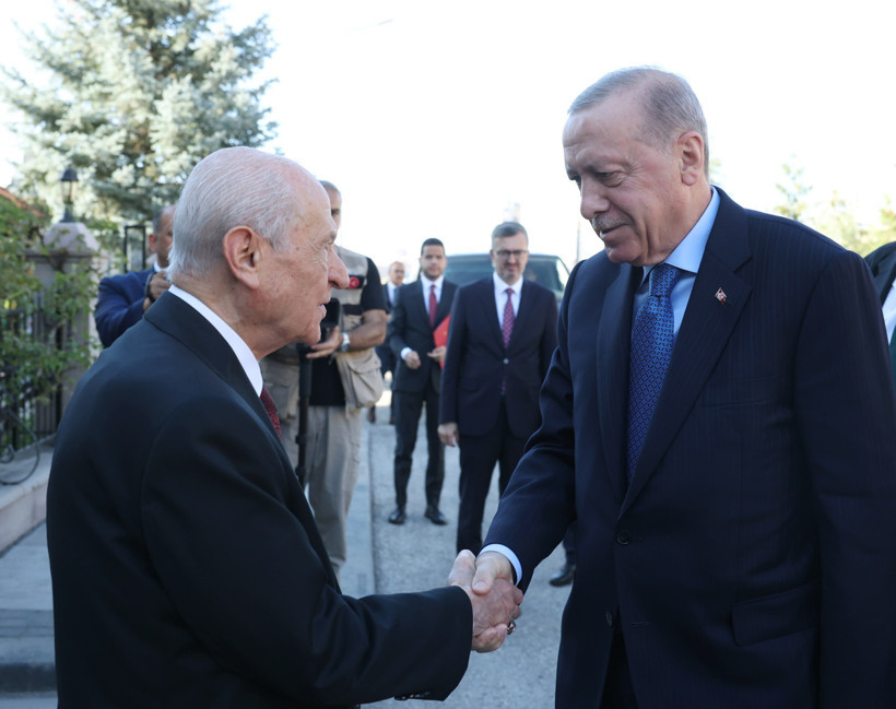 Erdoğan’dan Bahçeli’ye ziyaret - Resim : 2