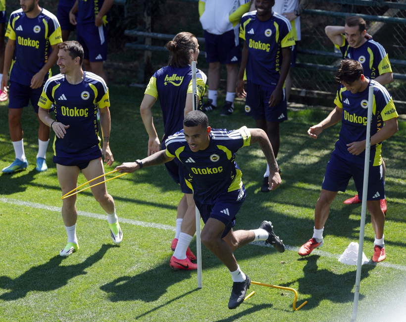 Fenerbahçe'de Mason Greenwood sahaya indi - Resim : 1