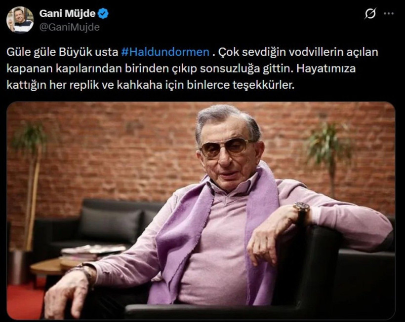 Ünlü isimlerden Haldun Dormen'e veda - Resim: 7