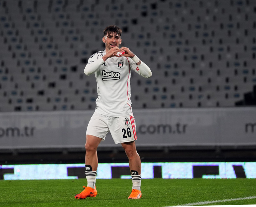 Beşiktaş hata yapmadı, Karagümrük'ü mağlup etti: 0-2 - Resim : 1