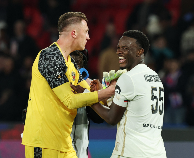 PSG'ye Nice darbesi: 30 maçlık seriyi eski Süper Lig yıldızı bozdu - Resim : 1