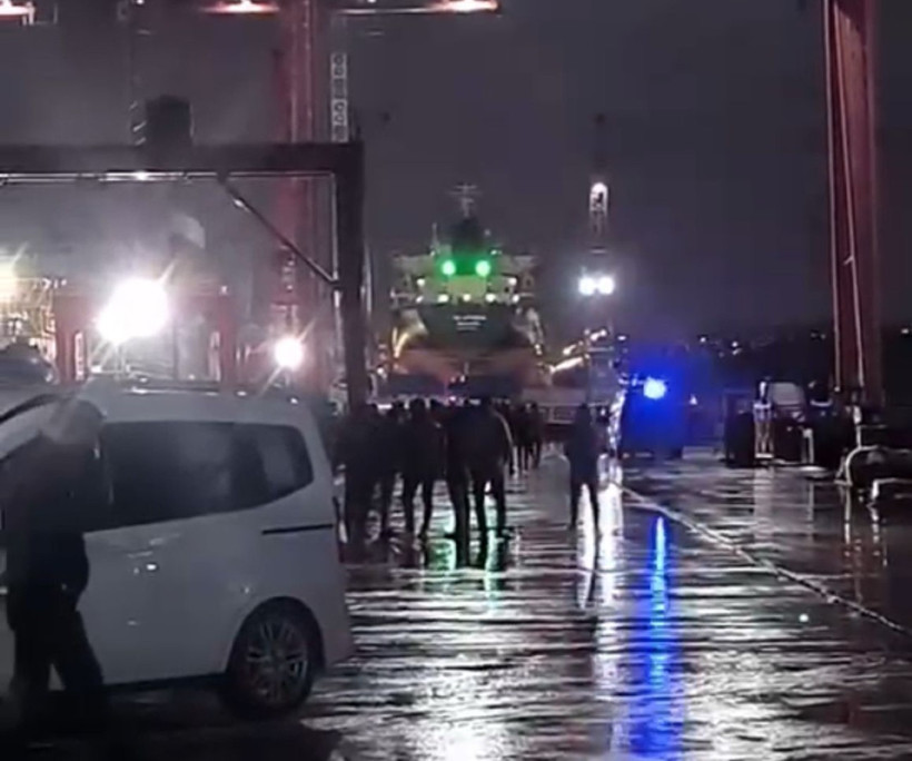 Tersanede korkunç ölüm - Resim : 1