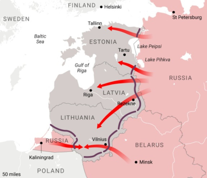 Avrupa ülkeleri, Rusya’ya karşı sınıra savunma hattı örüyor - Resim : 1