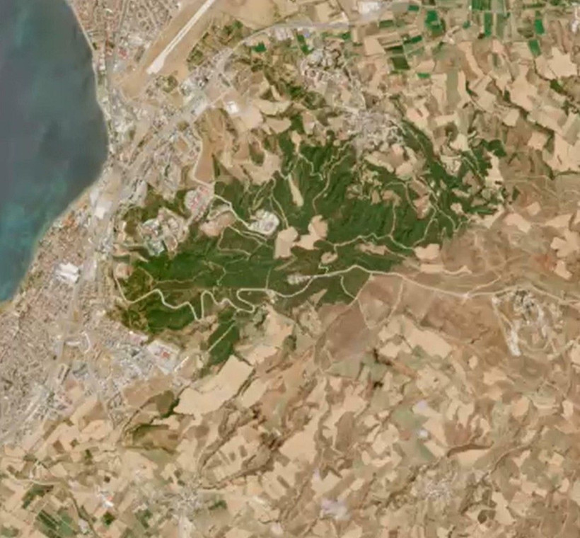 Çanakkale yangınlarının zararı uydu fotoğraflarında - Resim: 6