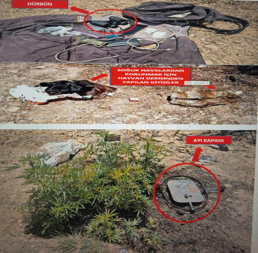 Yakalanmamak için dağda yaşayıp, ayı kapanı kurmuş - Resim : 2