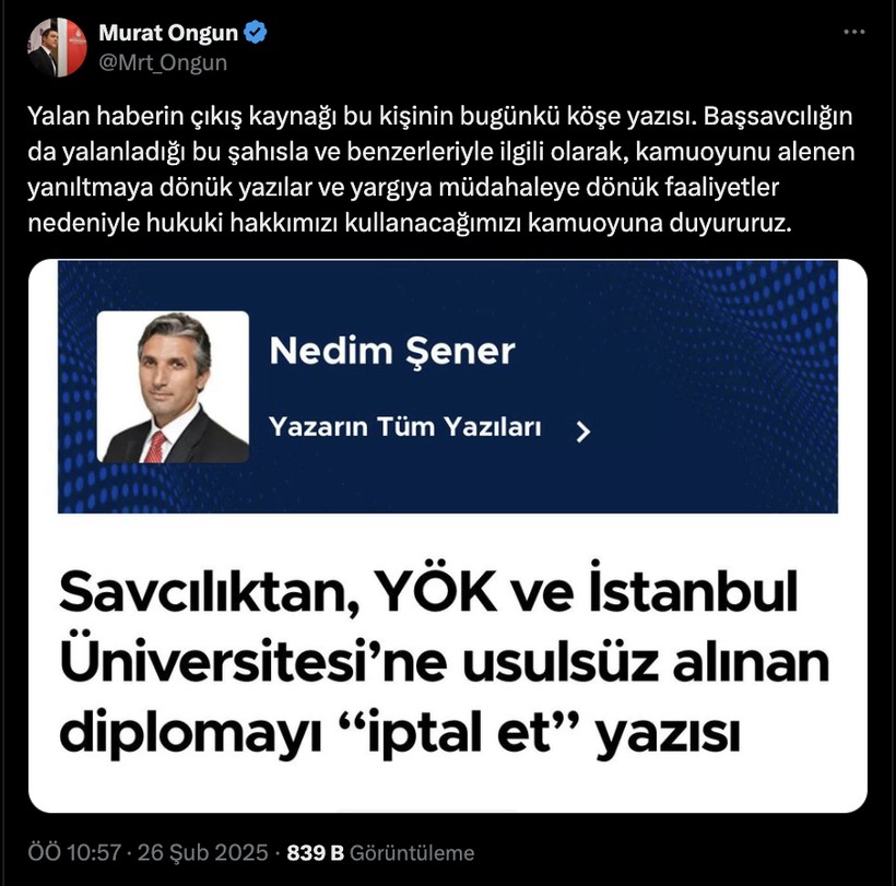 Ekrem İmamoğlu'ndan 14 kişi hakkında suç duyurusu - Resim : 1