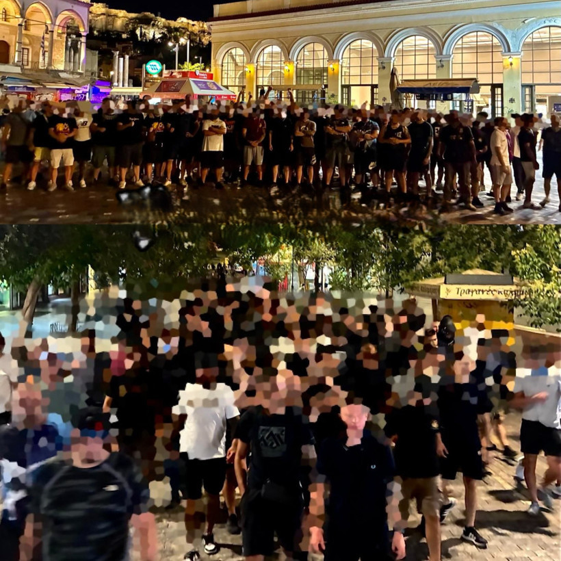 Yunanistan'da olaylı maç: İsrail tepkisi, Filistin bayrağına gözaltı ve havai fişek - Resim : 3