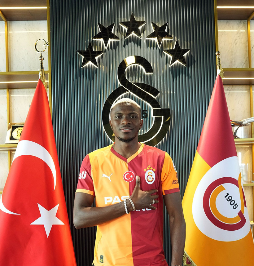 Galatasaray, Osimhen'i resmen duyurdu: İşte alacağı maaş - Resim : 1