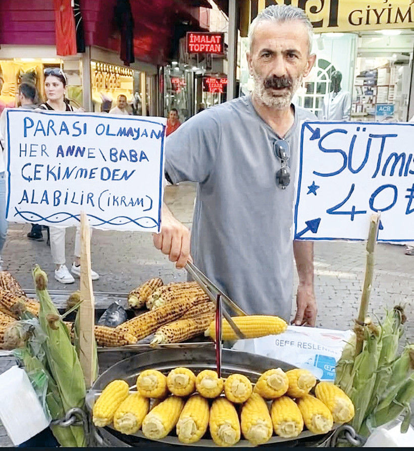 Parası olmayana &uuml;cretsiz mısır - Resim : 1