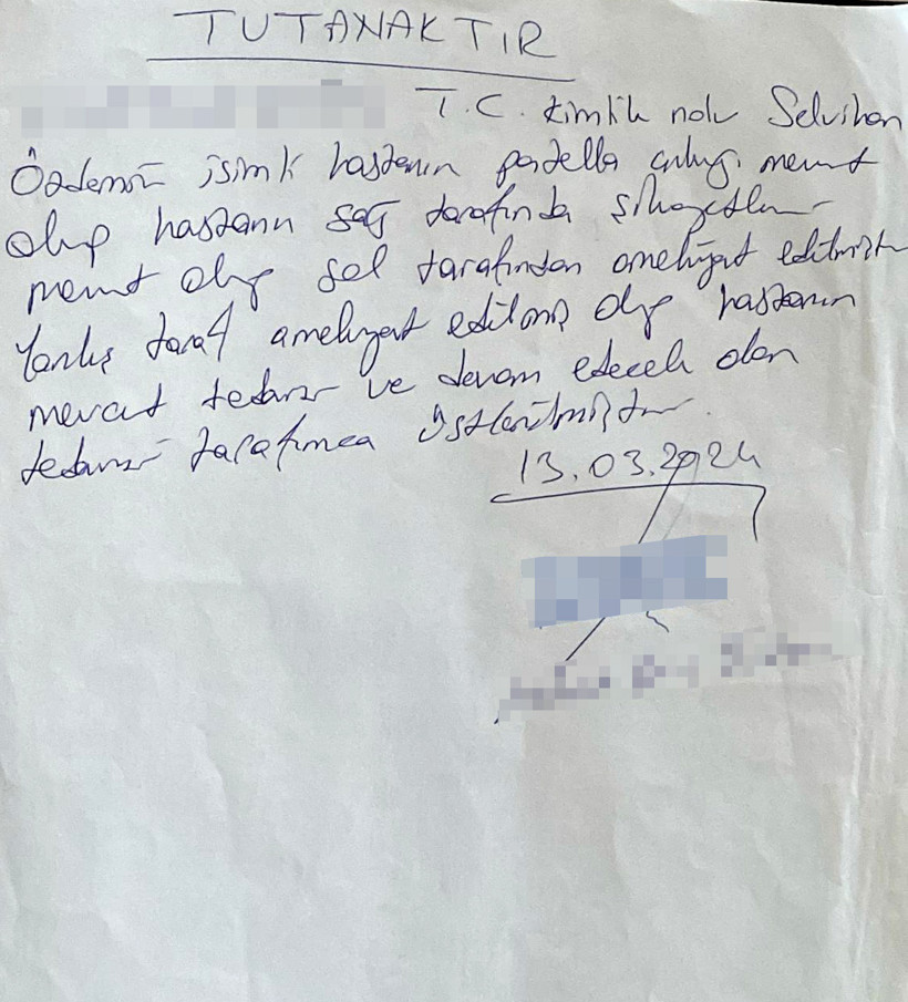 Sağ dizi yerine sol dizinden ameliyat edildi; 2 yıllık mücadeleyle hatayı kanıtladı - Resim : 1