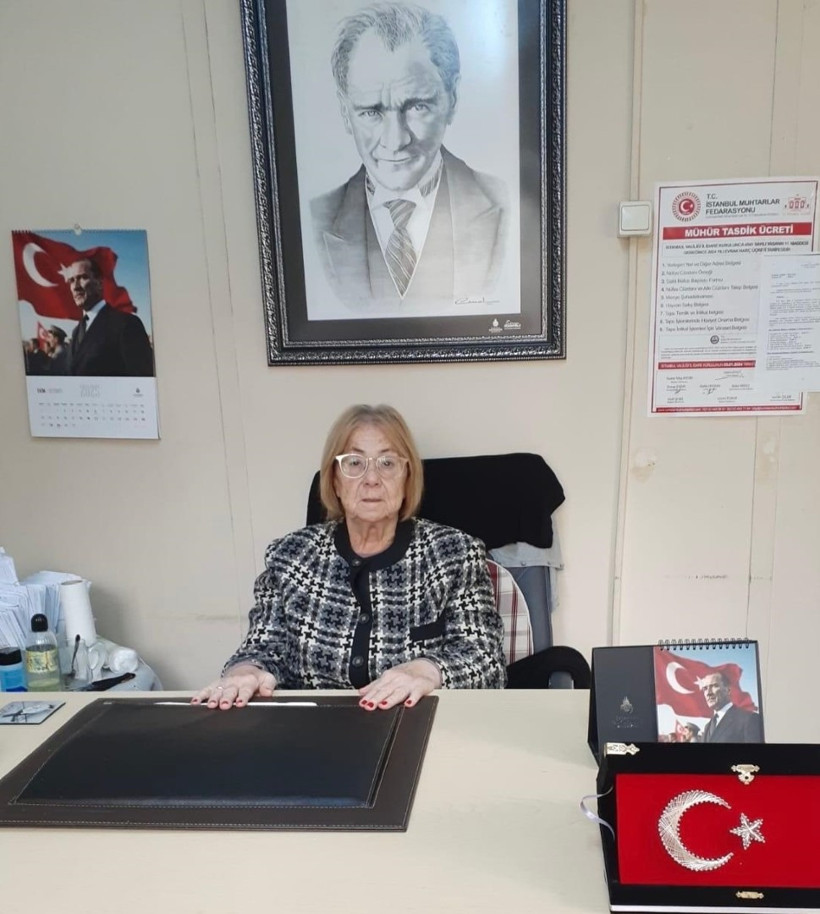 Bakırköy'ün kadın muhtarı 41 yıldır koltukta: 9 seçimdir yenilmedi - Resim : 1