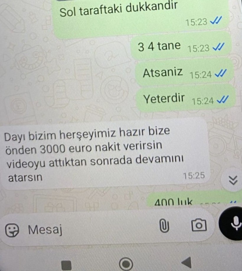 Silahlı saldırganların yazışmaları ortaya çıktı - Resim : 1