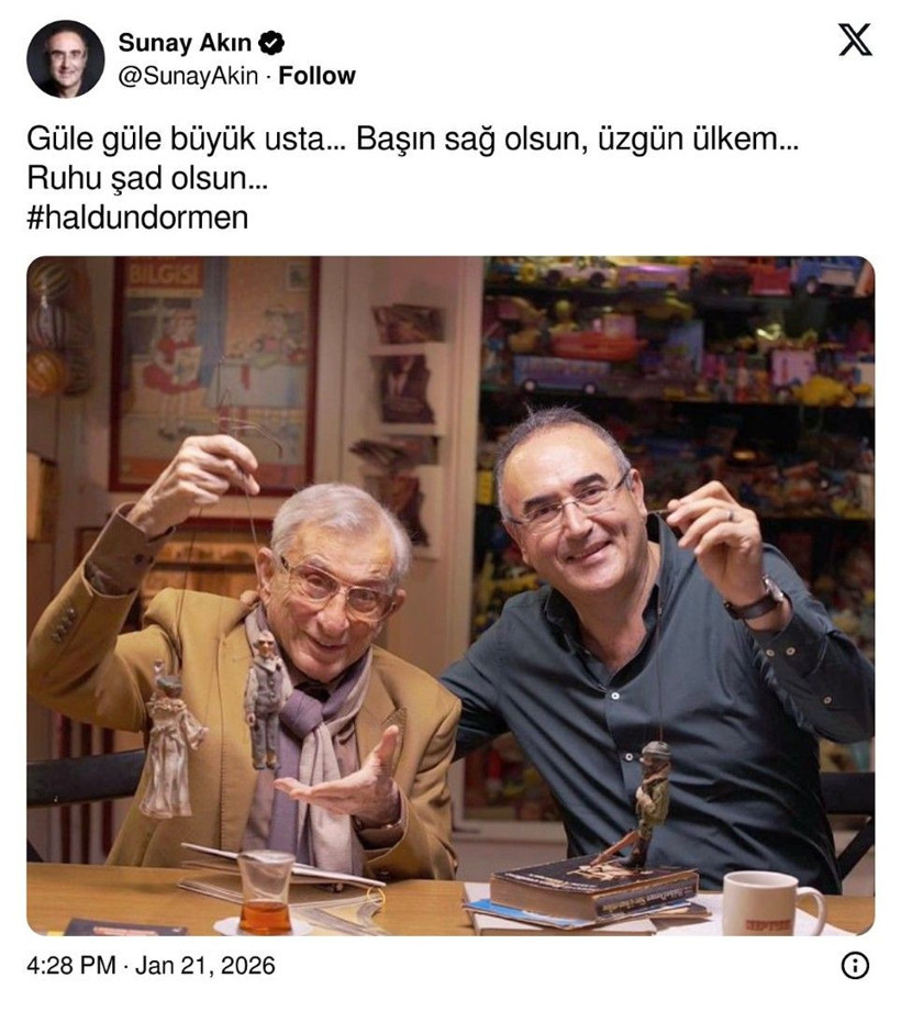 Ünlü isimlerden Haldun Dormen'e veda - Resim: 16