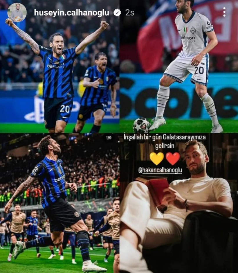 Hakan Çalhanoğlu'nun babasından Galatasaray paylaşımı - Resim : 1