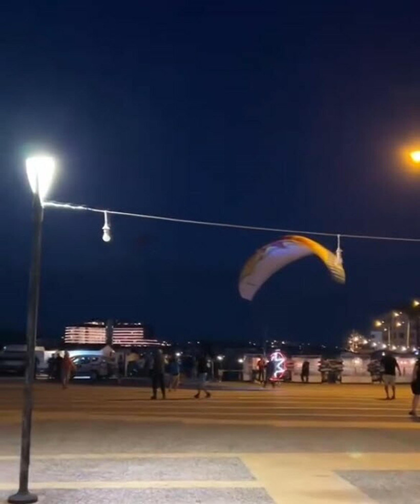 Akrobatik manevralar yapıyordu: Emekli astsubay paramotorla tekneye çarptı - Resim : 3